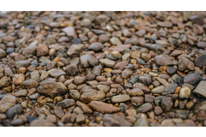 bulk indian stone aggregates lying on the ground