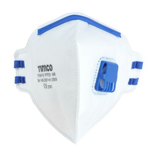 Timco Fold Flat Masks With Valves FFP2 (Pack Of 3)  770737