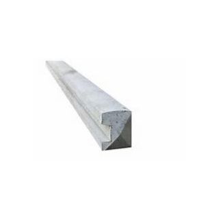 6ft Concrete Slotted Fence Posts - End (STOKE ONLY)