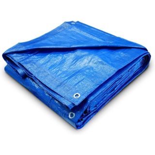 Tarpaulin With Eyelets (3.5m x 5.4m) PVC