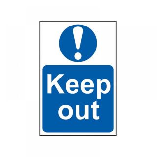 Scan Keep Out Sign             PVC 400x600mm          SCA4003