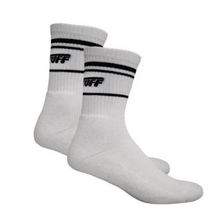 Tuffstuff Crew Socks  One Size White  (609)