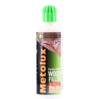 Metolux 2 Part Pre-Mixed Wood Filler Natural 300g Cartridge 65419