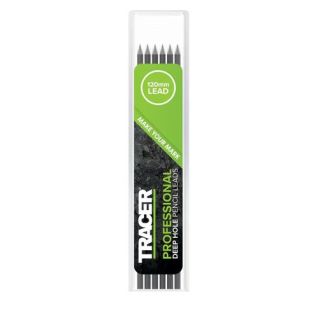 Tracer Deep Hole Replacement Pencil Leads - Graphite 12pcs ALP1