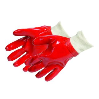 RED RUBBER GLOVES PER PAIR     REF 447137