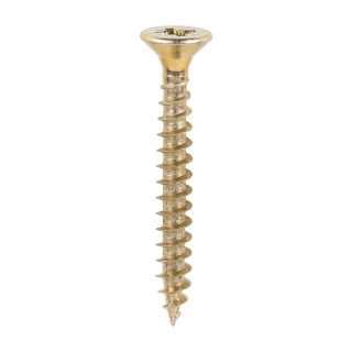 Solo Woodscrew PZ3 CSK-ZYP Yellow 6.0 x 50 200/Box  60050SOLOC
