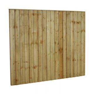 6X4 Close Board Fence Panel