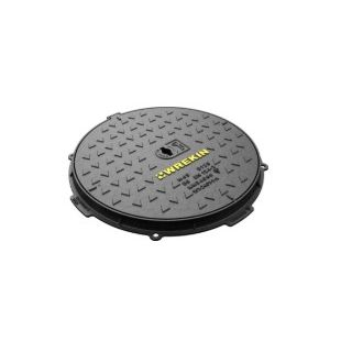 Wrekin Safeseal B125 450mm Dia Manhole Cover BS EN 124 Ductile 15kg