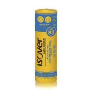 50mm Isover Acoustic Part Roll (APR1200) 15.6m2/Roll (24/P) 5200625578