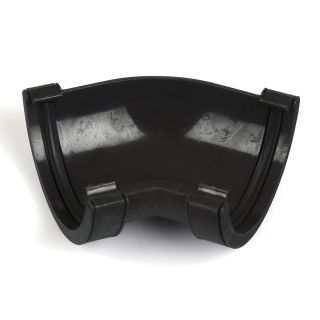Brett Martin Cast Iron Style Black Gutter Angle 135deg BR49CI
