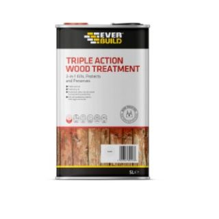 Everbuild Triple Action Wood  Treatment 5 Litre  483185