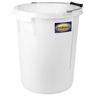 Prosolve White Plasterers Mixing Bucket 30L PVPMB30