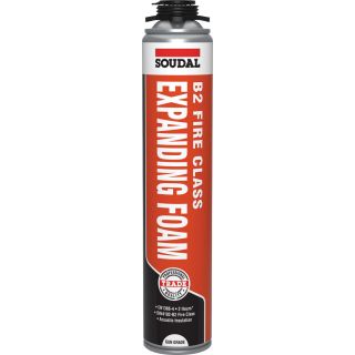 Soudal B2 Fire Class Expanding Foam Gun Grade 750ml 128450