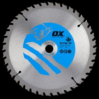 Cordless Wood Cut'g Thin Kerf Saw Blade 160/20mm 60T OX-TCTW-TF1602060