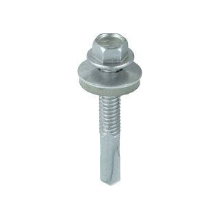 Hex No. 5 Self Drilling Screw W16 SR 5.5x38 100/Box H38W16B