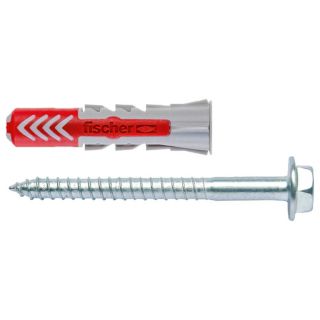 FISCHER DUOPOWER PLUG + SCREWS 10 x 50 PER BOX OF 25  555110