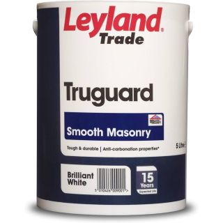 Leyland Trade Truguard Smooth Masonry 5L Brilliant White 264725