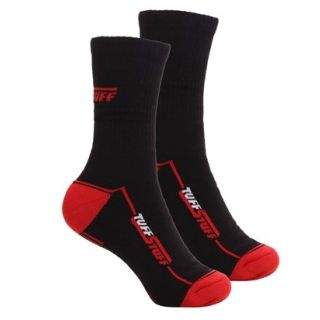 Tuffstuff Extreme Work Socks  Black  One Size 606-BLK-ONE