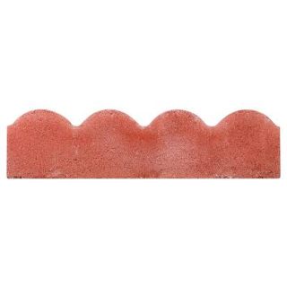 Bradstone Edgings Scalloped    600X150X50 Red