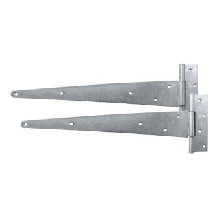 Strong Tee Hinges 400mm Per Pair Gavanised (Plain Bag) STH16GB