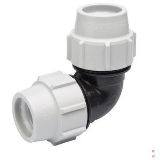 Plasson MDPE 90deg Equal Elbow