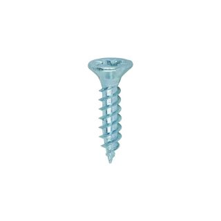 Twin Woodscrew PZ2 CSK-BZP 6 x 5/8 200/Box 00658CWZ