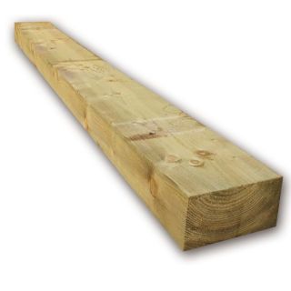 Green Pressure Treated Sleeper - 2400x245x120mm