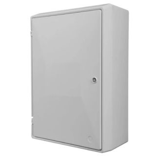 Electrical Meter Box  Recessed White Tricel Ref EB0011