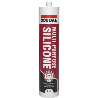 Soudal Multi-Purpose Silicone  Clear 270ml             121644