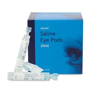 Reliwash Saline Eye Pods 20ml (Box of 25) MED901
