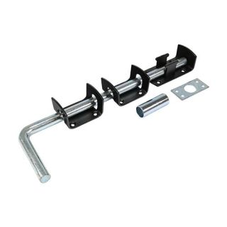 Taurus Garage Drop Down Bolt   12 Black              DDB12BB