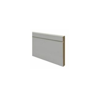 22x68mm MDF Primed Square & Grooved 2 Architrave 5.49m