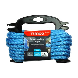 Veto Polypropylene Rope Blue Winder 10mm x 10mtr BR1010W