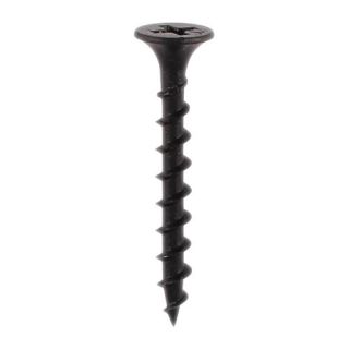 Coarse Drywall Screw PH2-BLK 3.5 x 38 Bag/350 00038DRYCB