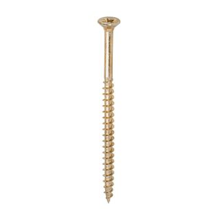 Solo Woodscrew PZ3 CSK-ZYP Yellow 6.0 x 100 100/Box  60100SOLOC