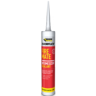 Everbuild Fire Mate White Intumescent Sealant 295ml 486028
