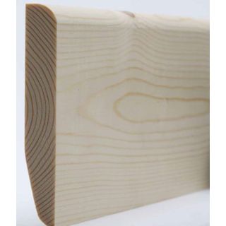  19 x 100 mm Pencil Round & Chamfered Unprimed Skirting