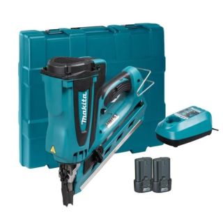 Makita First Fix Nailer Ref GN900SE + Charger Case & 2 Batteries
