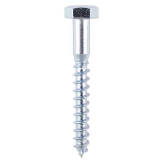 Timco Coach Screw DIN 571 - BZP  10.0x100 per each 10100CSC