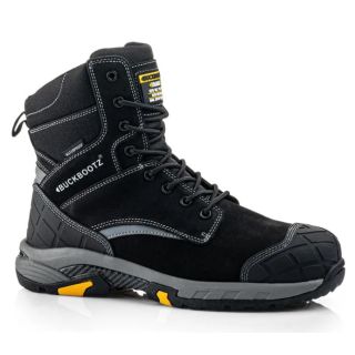 Buckbootz Blastz High Leg Lace Boot  Black  Sz 7  BLASTZ BLK 07