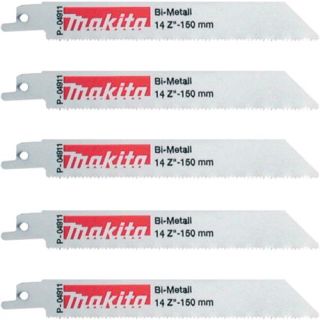 Makita Bi Metal Reciprocating Blade P-04911 (Pack Of 5)