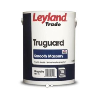 Leyland Trade Truguard Smooth Masonry 5L Magnolia  264731