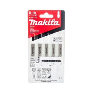 MAKITA B19 WOOD JIGSAW BLADES A-85715 (PACK OF 5)