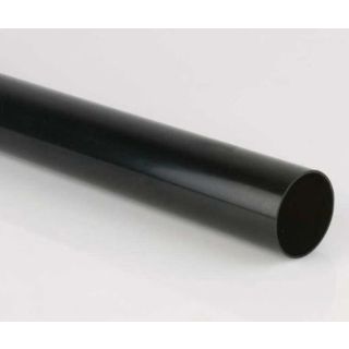 Brett BR203B 68mm X 4m Round Downpipe Black
