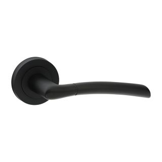 Timco Shavington Lever On Rose Handles 51mm - Matt Black 200100