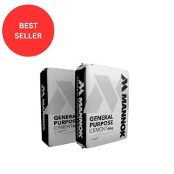 Mannok General Purpose Cement CEM2 25kg Plastic Bag