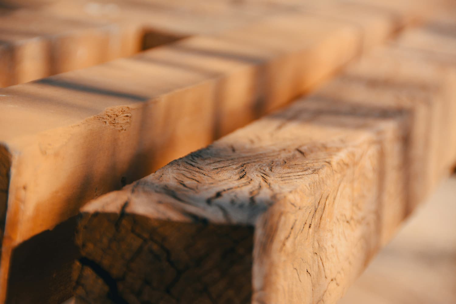 Timber sawn carcassing